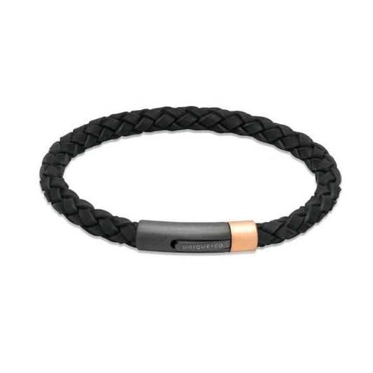 Black Leather Bracelet
