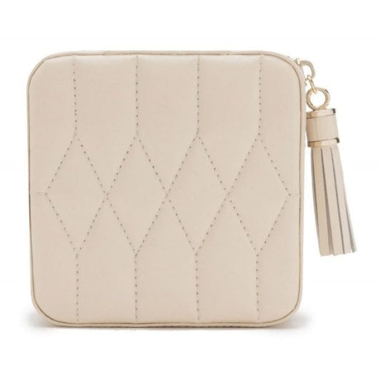 CAROLINE ZIP TRAVEL CASE Ivory