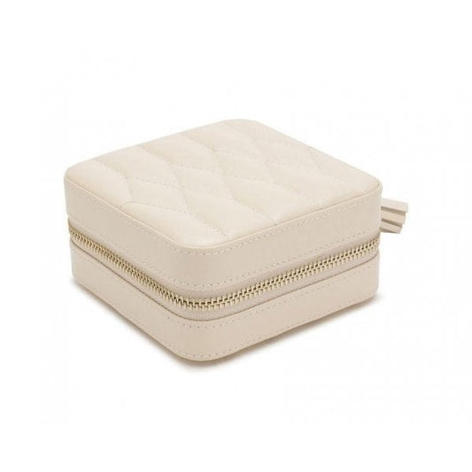 CAROLINE ZIP TRAVEL CASE Ivory