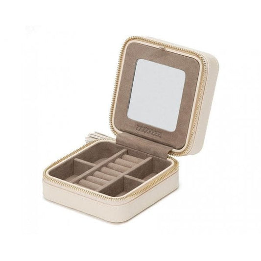 CAROLINE ZIP TRAVEL CASE Ivory