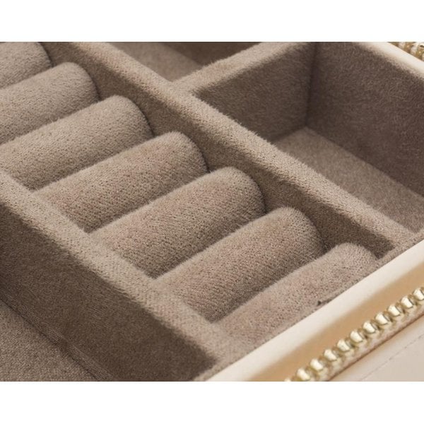 CAROLINE ZIP TRAVEL CASE Ivory