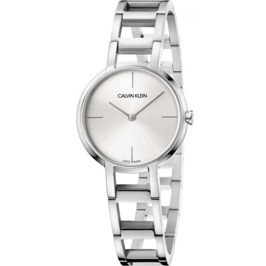 EX-DISPLAY CK Silver Stainless Steel Strap Womens Watch
