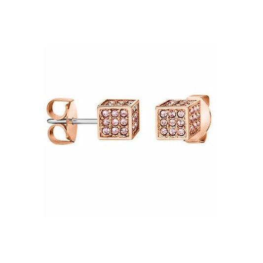 EX-DISPLAY Rocking Rose Gold Swarovski Crystal Earrings