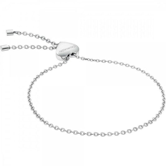 EX-DISPLAY Ladies Silver Slide Bracelet