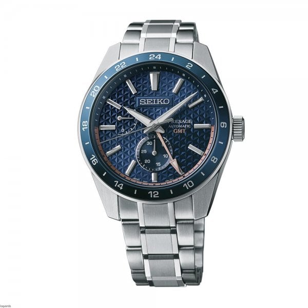Seiko Presage Sharp Edged GMT Watch