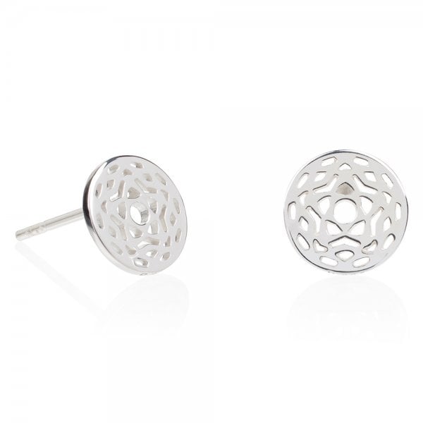 Silver Chakra Crown Erings