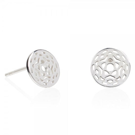 Silver Chakra Crown Erings