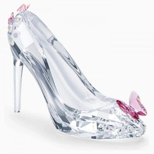 Shoe With Butterfly Light Multi Coloured