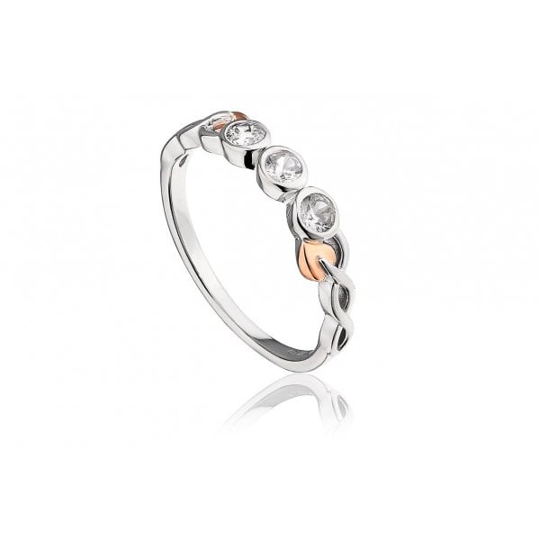 Tree of Life Zircon Ring - size O