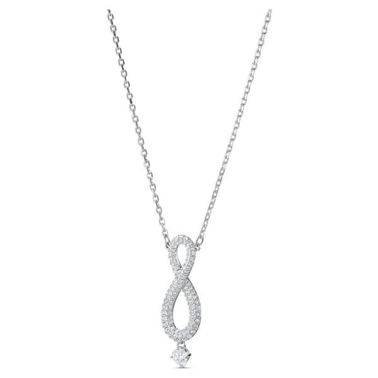 Necklace Infinity Necklace Long Crystal