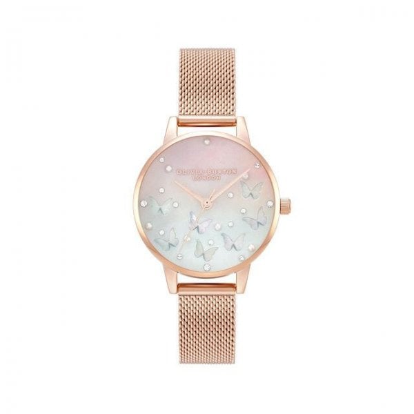 Sparkle Butterfly Ladies Watch