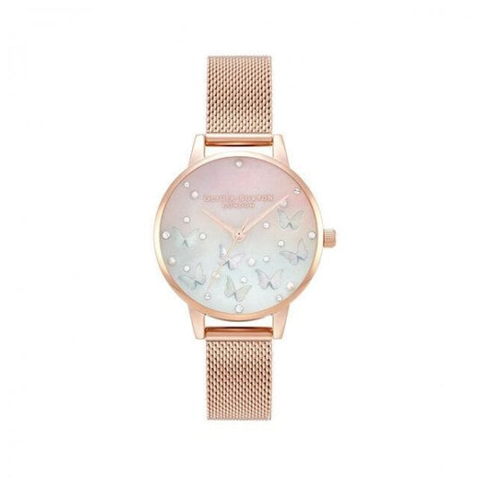 Sparkle Butterfly Ladies Watch