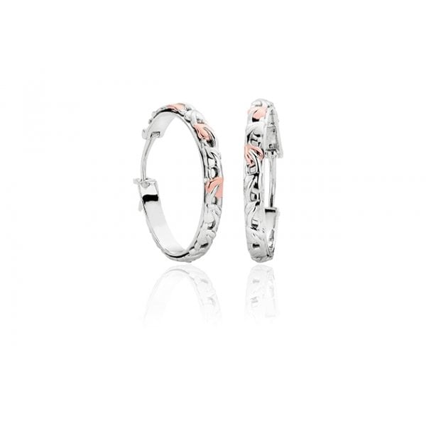 Tree Of Life Hoop Earrings
