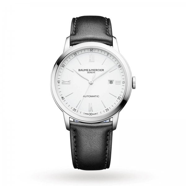 Classima steel, leather watch Men, automatic, 42mm