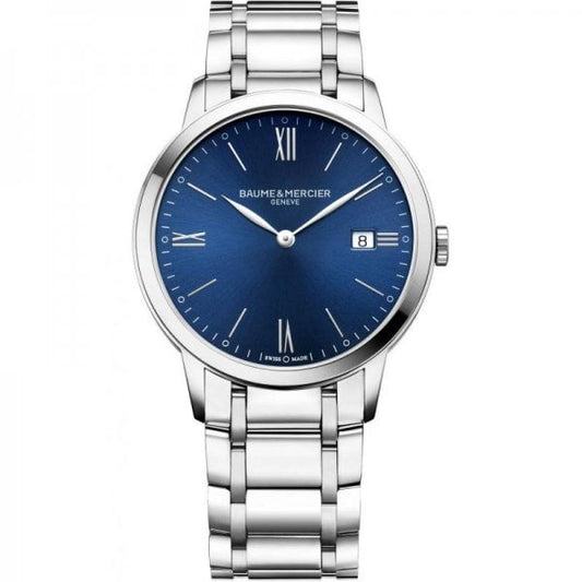 Classima steel watch Men, quartz, round 40 mm