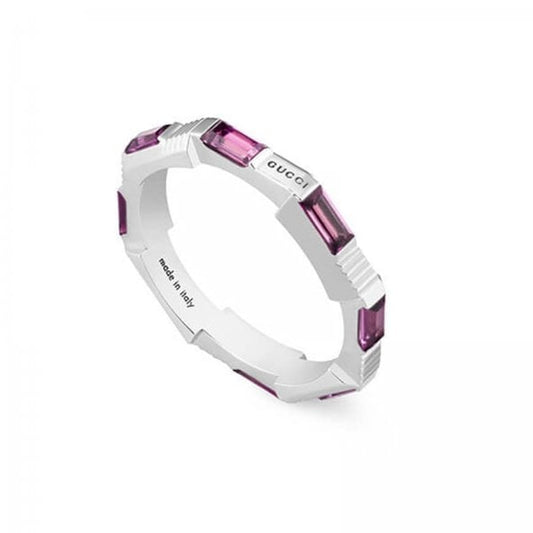 Link to Love Ring 2mm 18k White Gold - Size 15