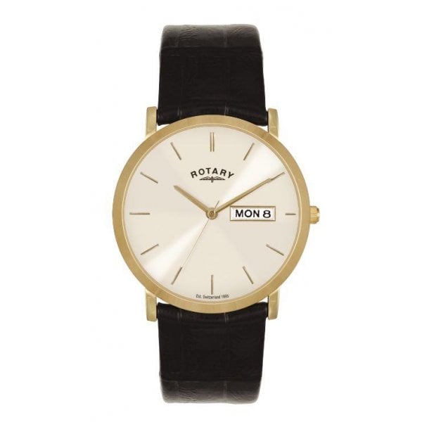 EX-DISPLAY Gent’s Rotary Watch - Leather Strap