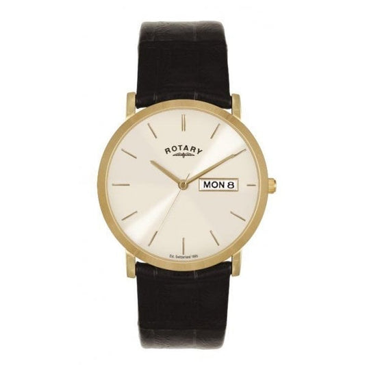 EX-DISPLAY Gent’s Rotary Watch - Leather Strap