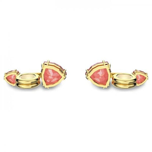 Pod Jewellery Pink, Gold-tone plated