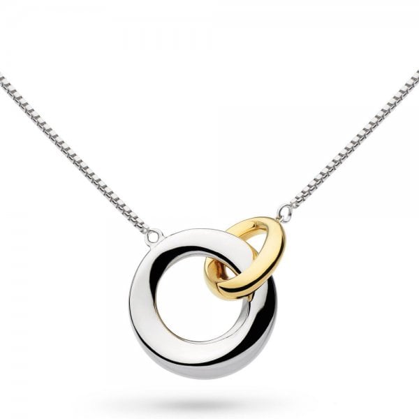 Bevel Cirque Link Gold Necklace
