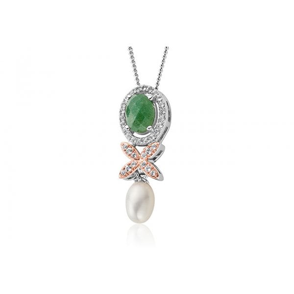 Queen's Jubilee Superbloom Aventurine Pendant