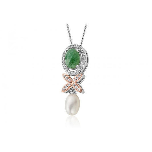 Queen's Jubilee Superbloom Aventurine Pendant