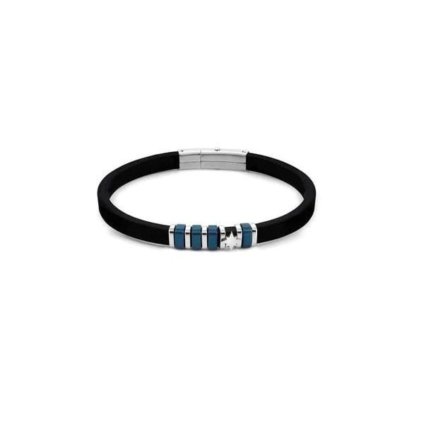 City Bracelet - Steel, Blue PVD