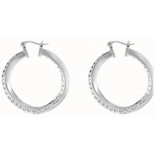 Hoops Don't Lie Crystal Set Earrings