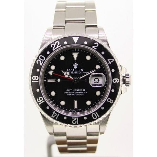 Men's Stainless Steel GMT Master II Watch. 16710