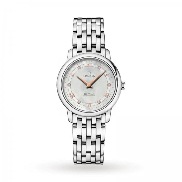 De Ville Ladies 27mm Quartz Stainless Steel Watch
