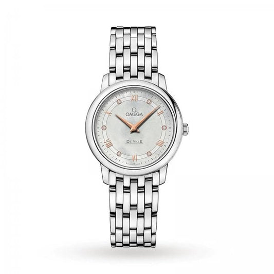 De Ville Ladies 27mm Quartz Stainless Steel Watch