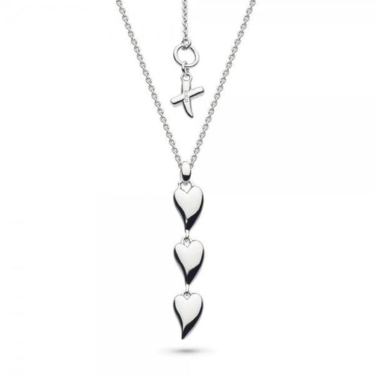 Desire Triple Hearts Necklace