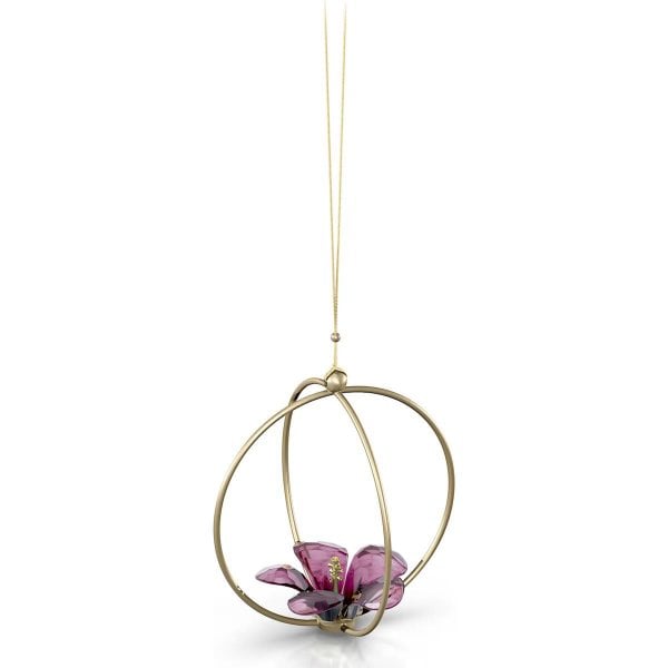 Garden Tales Hibiscus Ball Ornament, Large