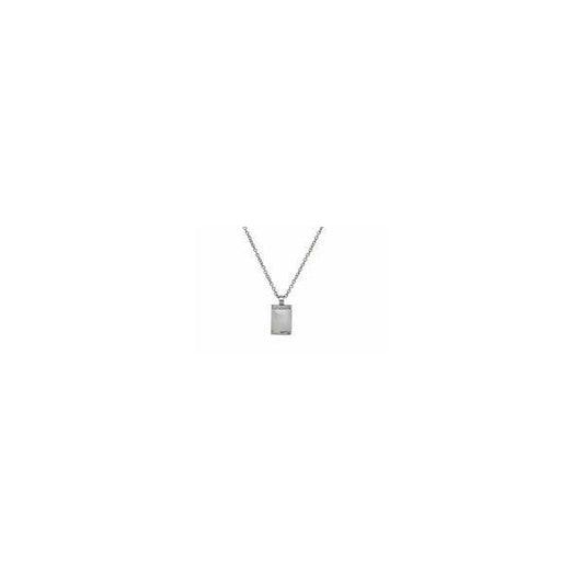 BLACK IP, STAINLESS STEEL - PENDANT, SIZE 50CM
