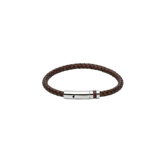 DARK BROWN LEATHER BRACELET