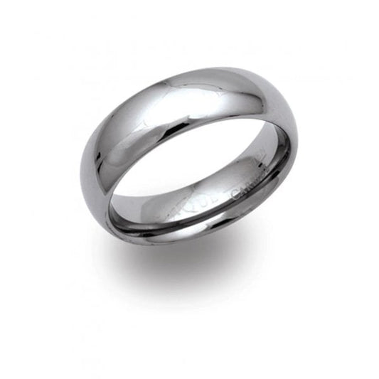 Gents Stainless Steel Ring - Size 64