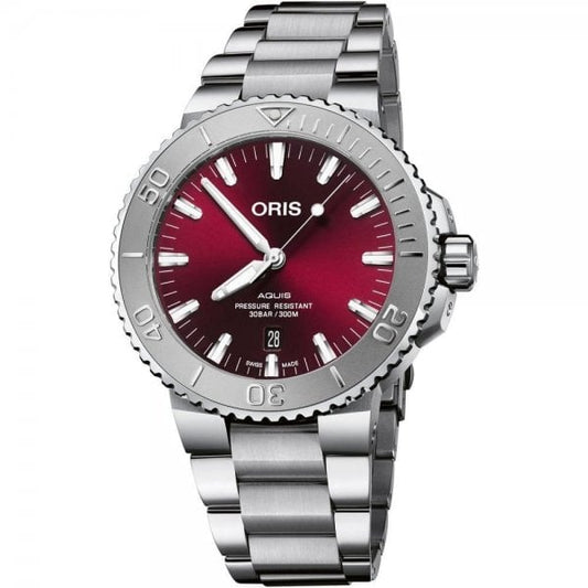 Aquis Date Cherry 43.5mm Gents Watch