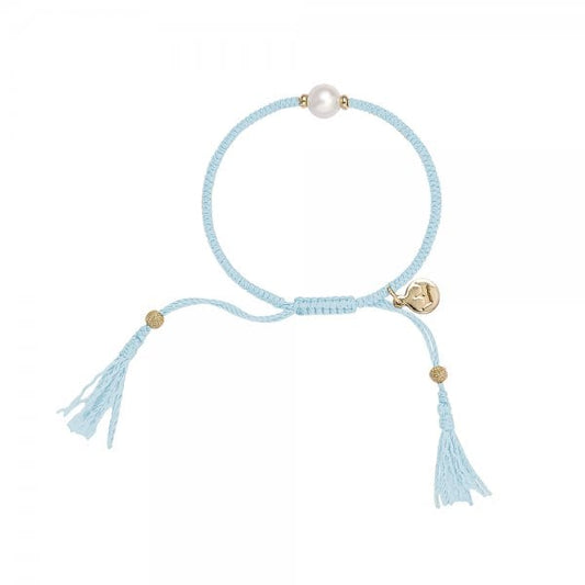 Tassel Bracelet Light Blue