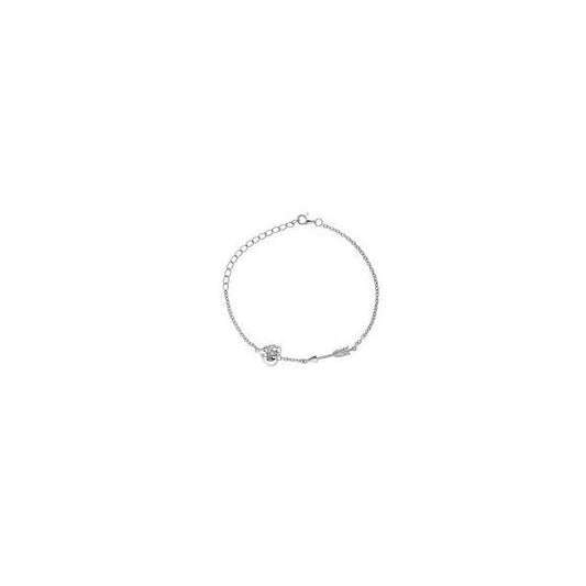 Silver & Rose Gold Bracelet - Cupid Accents