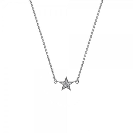 Glint Necklace - White Gold