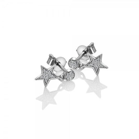 Glint Earrings - White Gold