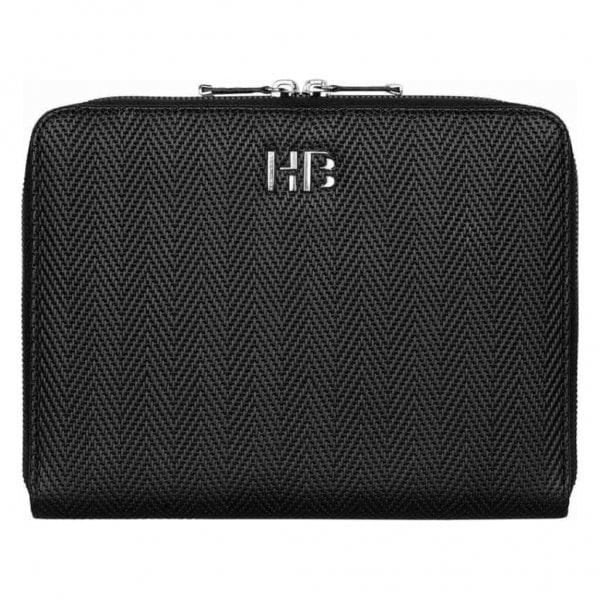 Conference Folder A5 Herringbone Black