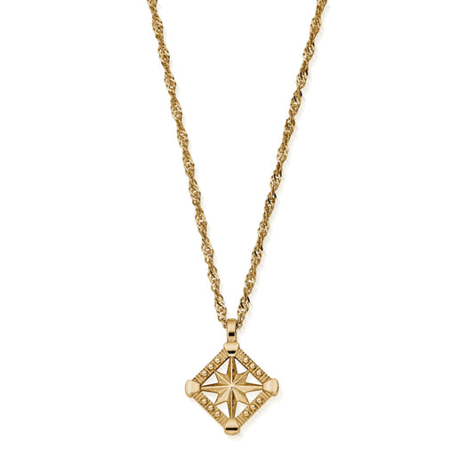 Gold Twisted Rope Inner Guidance Necklace