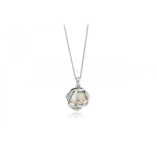 Tree of Life Caged Pearl Pendant