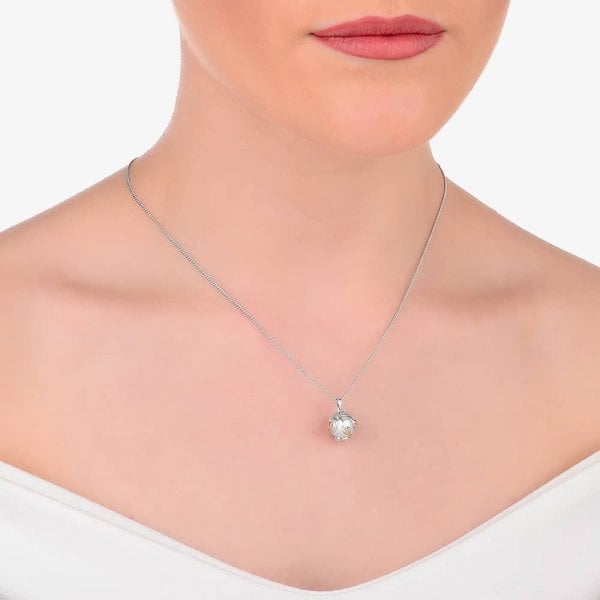 Tree of Life Caged Pearl Pendant