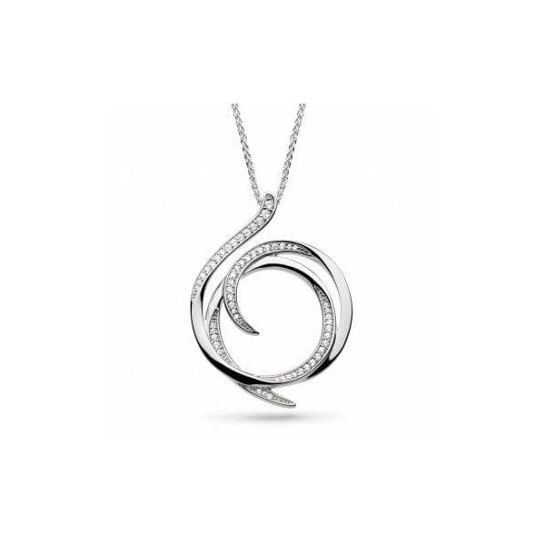 Helix Wrap Pavé Grande Necklace