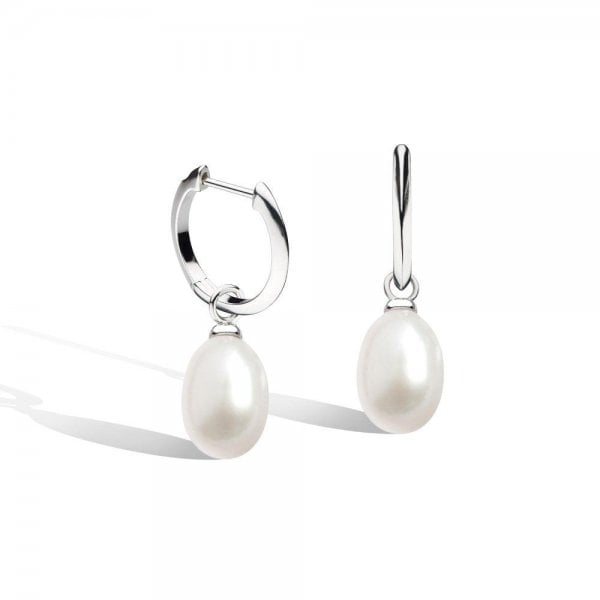 Revival Astoria Pearls Teardrop Pearl Hoop Earring