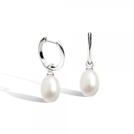 Revival Astoria Pearls Teardrop Pearl Hoop Earring