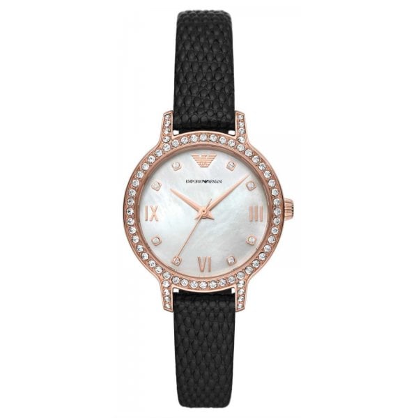 Rose Metal and Stainless Steel Quartz Ladies Watch
