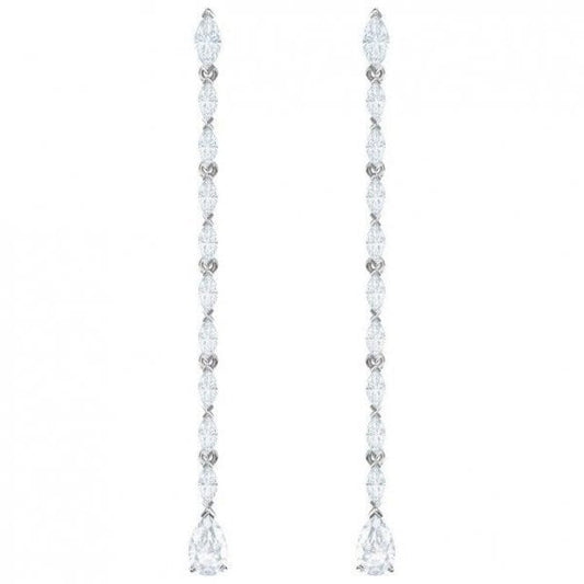 Louison Rhodium Earrings